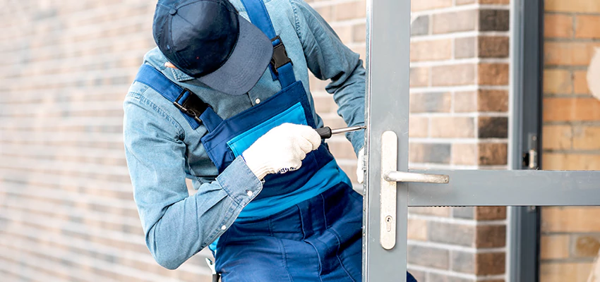 Pivot Storefront Door Locks Installation in Ione, California