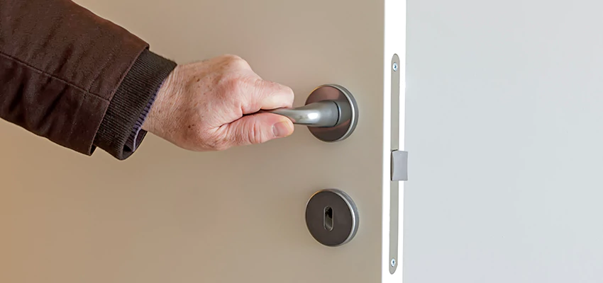 Restroom Locks Privacy Bolt Installation in Ione, California